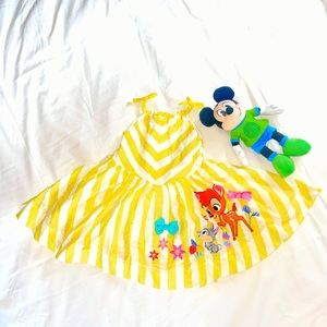 Disney Embroidered Bambi Dress 2T